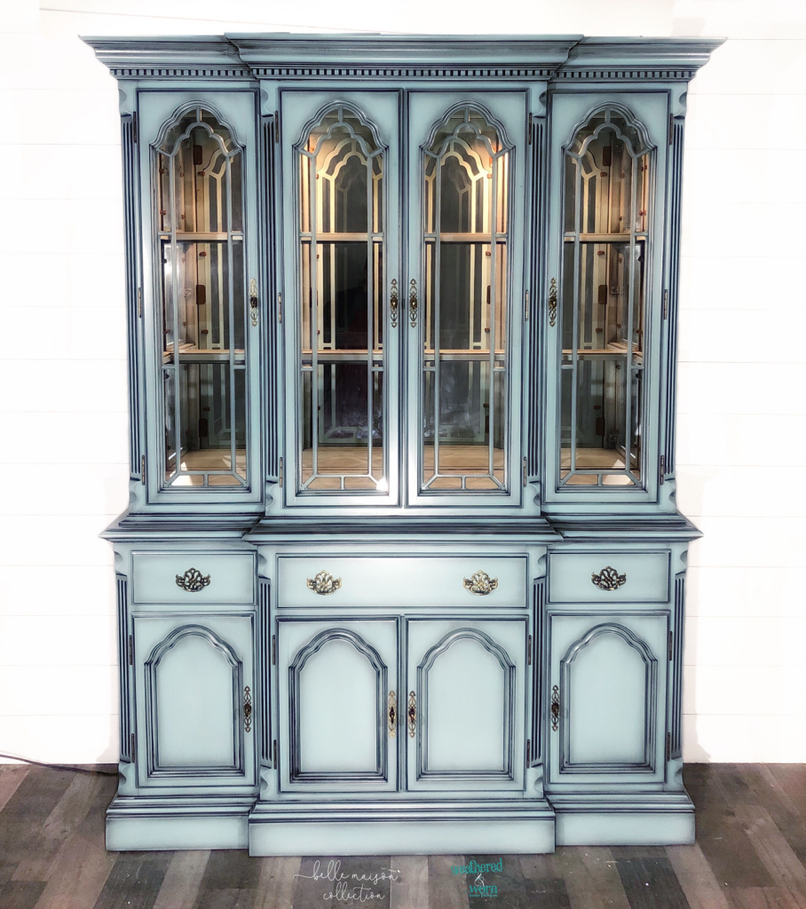 China Cabinet Painted w/PG