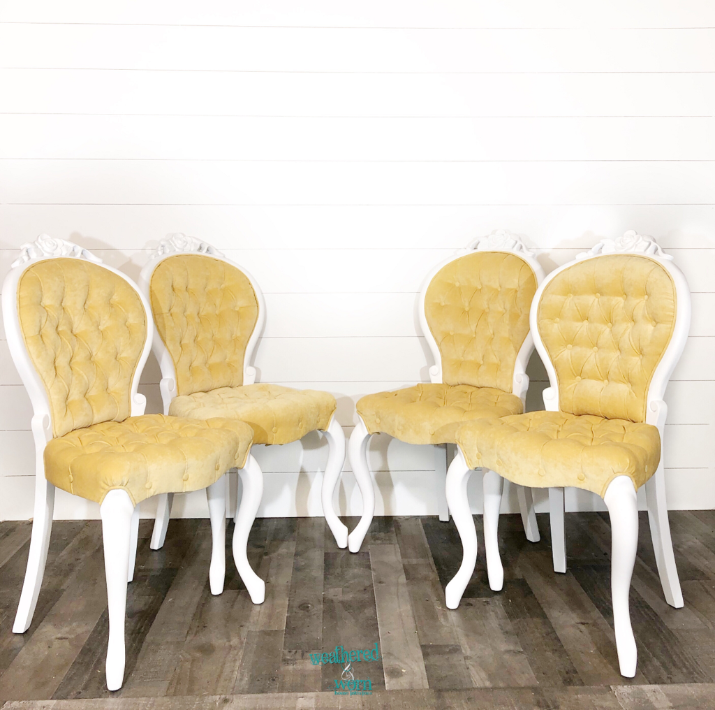 French Chairs In Greenhouse Butter